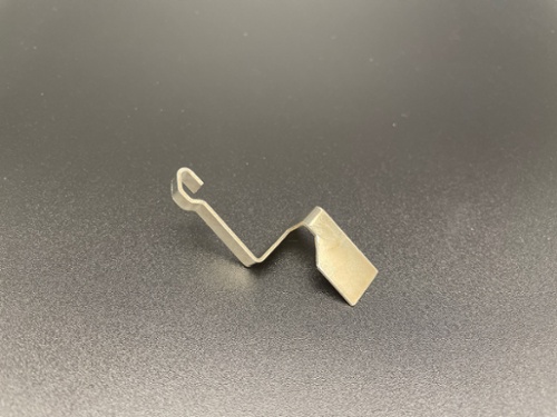 Clip made by laser cutting